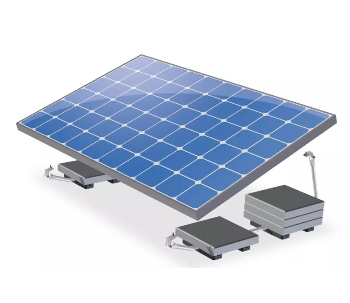 ValkBox3 Flachdach Aufständerung für 1 Solarmodul