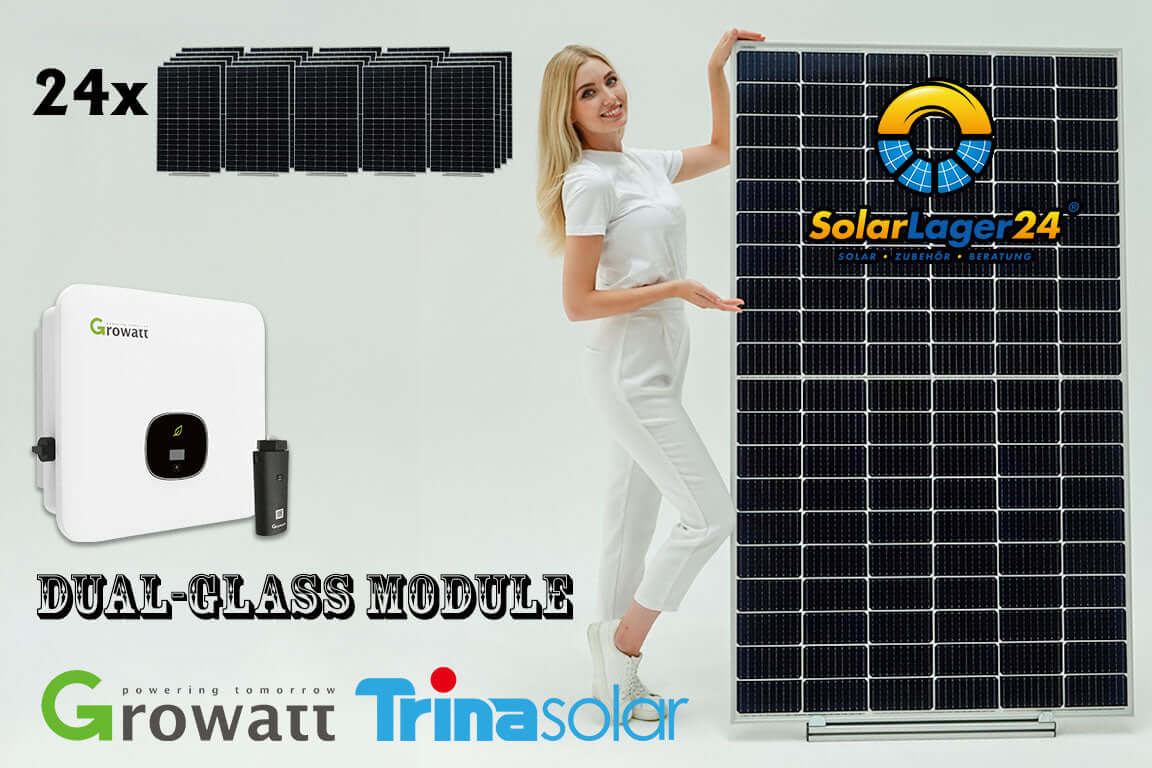 Solaranlage 10,8 KWp, Solarmodule Trina Solar a 450W + Hybrid Wechselrichter