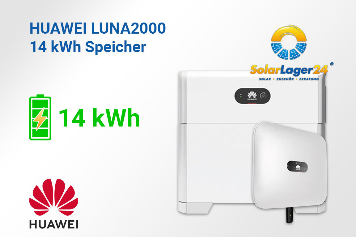 PV Komplettpaket Huawei 10 KWp Flachdachmontage Trina Solar 450W Modulen (+ Speicher 7-21 kWh)