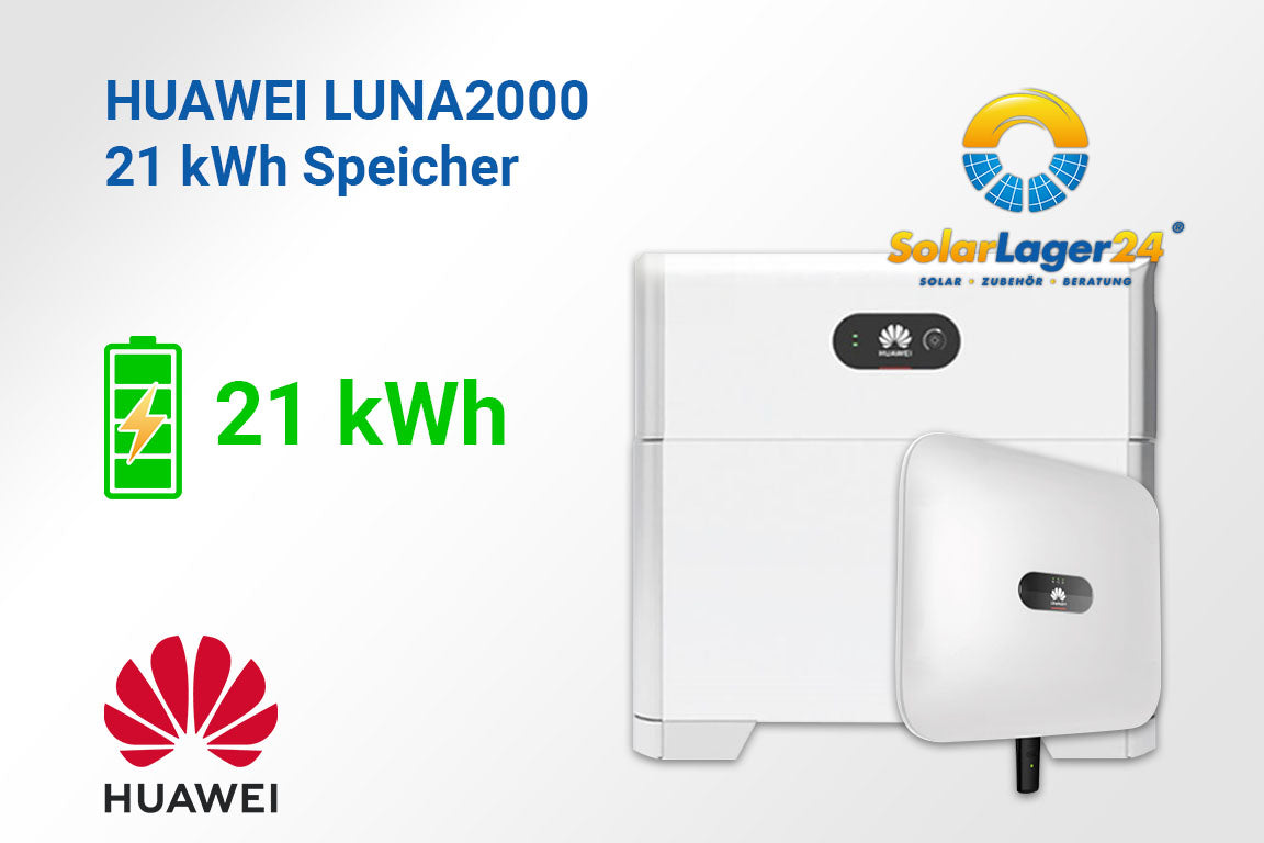 PV Komplettpaket Huawei 10 KWp Flachdachmontage Trina Solar 450W Modulen (+ Speicher 7-21 kWh)