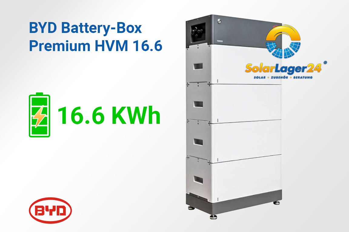 BYD Premium HVM 16.6 Batterie, Solarspeicher, Speicher