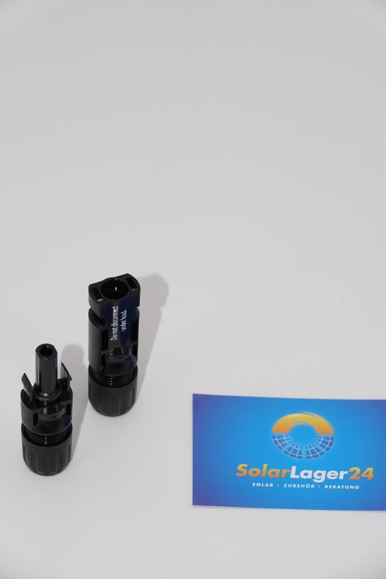 1 Paar Stäubli Male + Female Cable Coupler, Multi Contact MC4