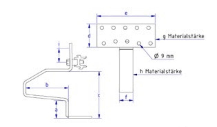Schletter Dachhaken Rapid2+ Pro 45 (20 Stück)