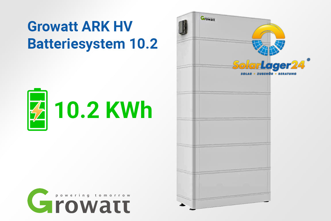 Growatt ARK HV Batteriesystem 10.2 kWh (Batterie, Solarspeicher, Speicher)