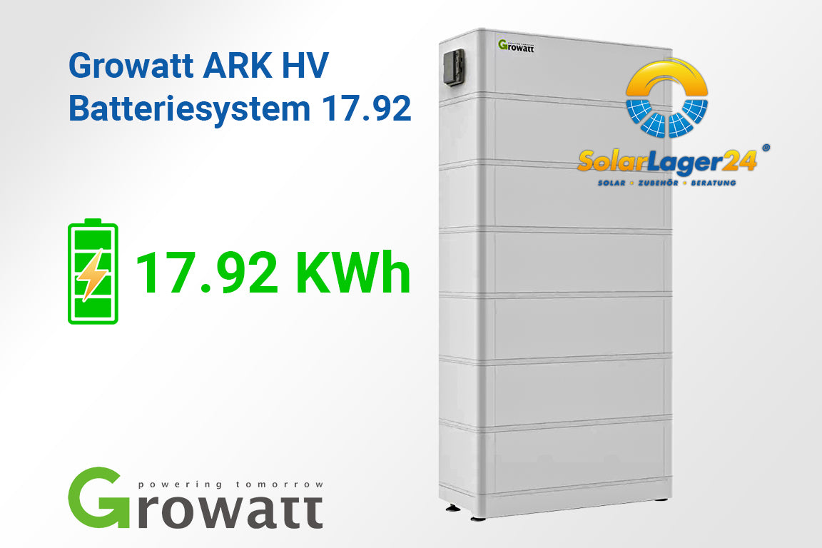 Growatt ARK HV Batteriesystem 17,9 kWh (Batterie, Solarspeicher, Speicher)