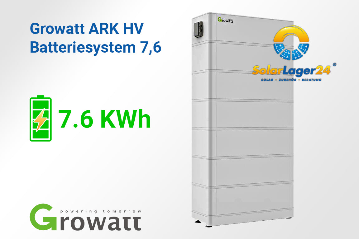 Growatt ARK HV Batteriesystem 7,6 kWh