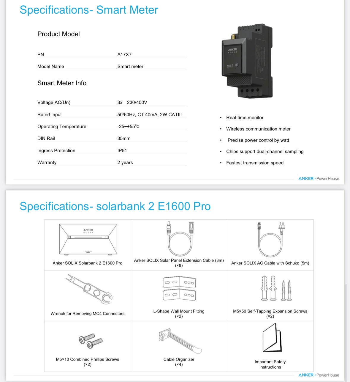 ANKER SOLIX BP1600 Erweiterungsakku 1600Wh