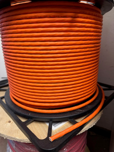 Netzwerkkabel Datenkabel CAT 7A, S/FTP, Kupfer AWG23, BauPVO