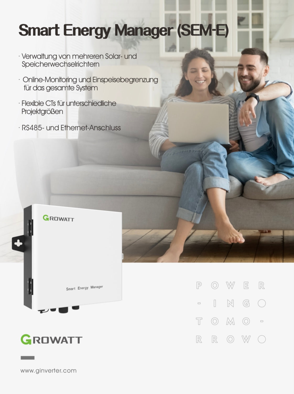 Growatt Smart Energy Meter SEM-E 50KW