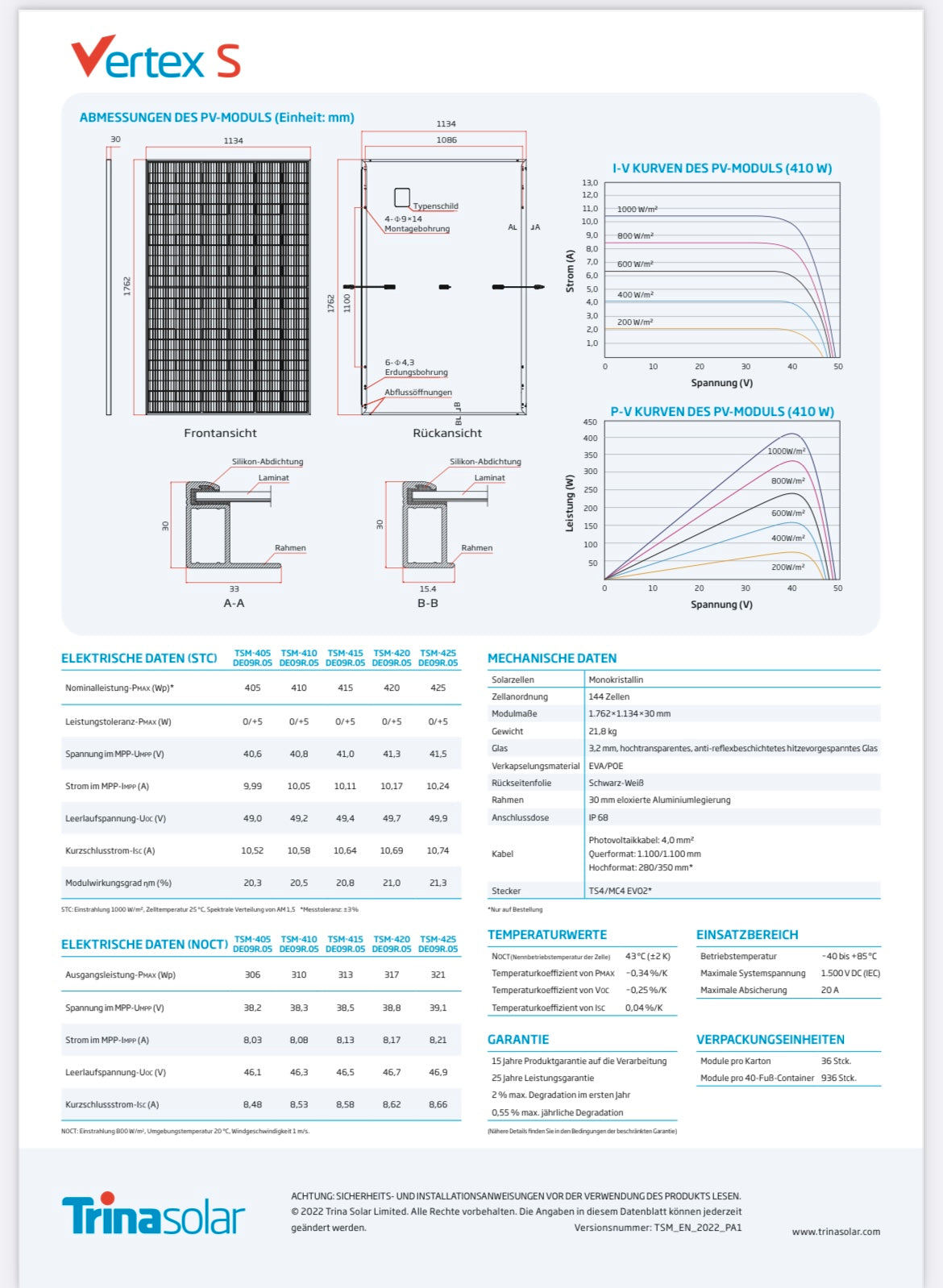 Komplettlösung FullBlack "FD" 5 KW inkl. Speicher ## Solarmodule, Wechselrichter, 5 KW Speicher + UK für Flachdach ##
