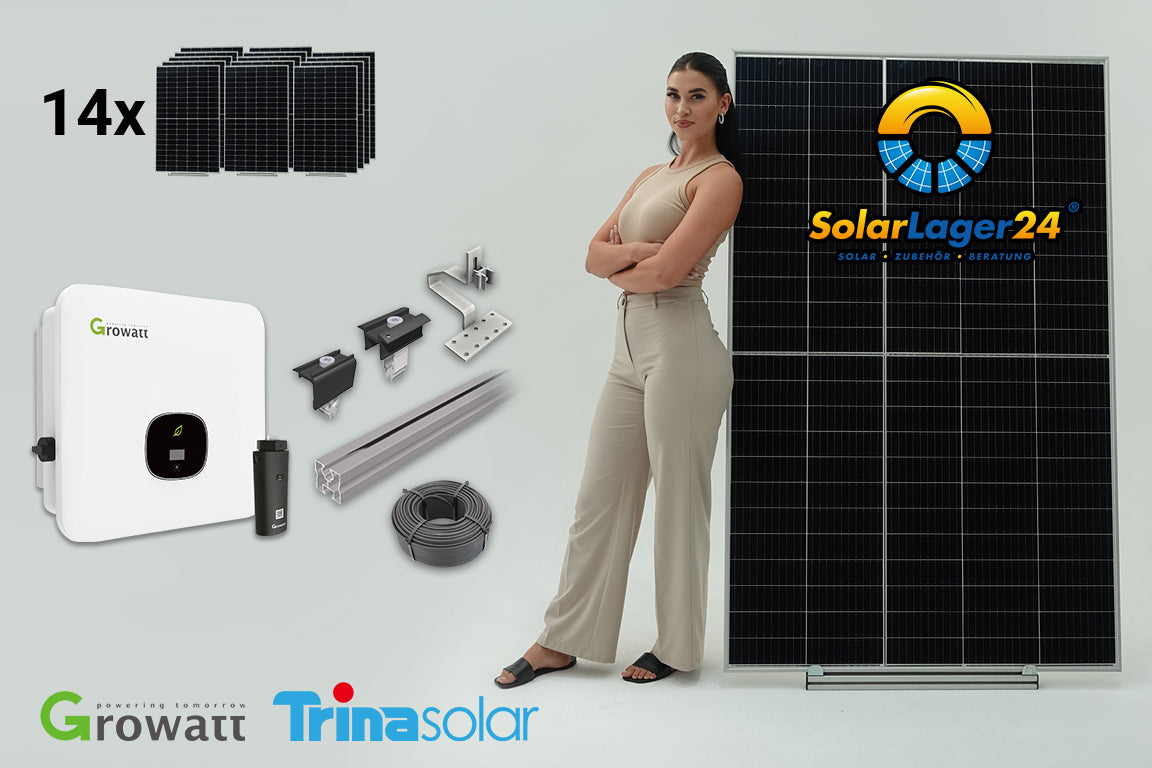 Komplettpaket 5 KWp für Ziegeldach