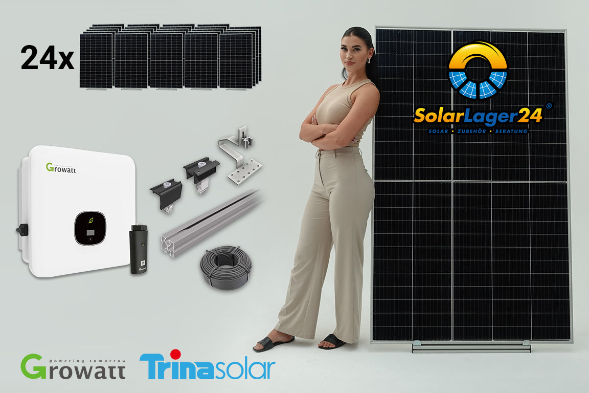 Komplettpaket 10 KWp für Ziegeldach