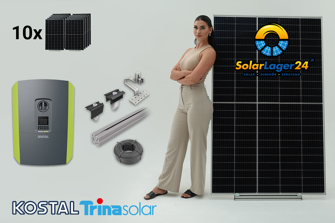 PV Komplettpaket 4 KWp für Ziegeldach