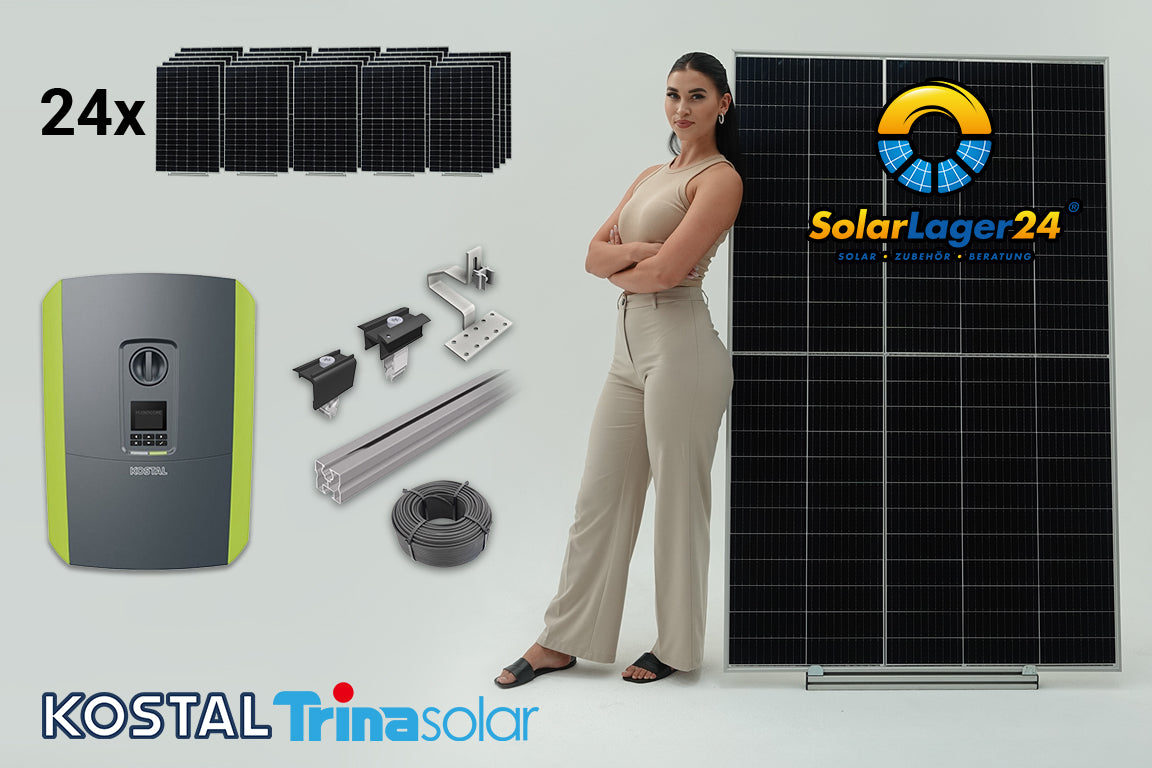 PV Komplettpaket 10 KWp für Ziegeldach