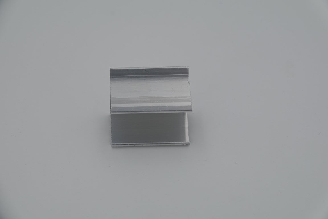 Mounting Systems Abdeckkappe / Endkappe für Profilschiene (silber)