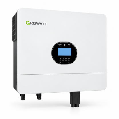 Growatt SPF 6000 ES Plus – Produktansicht auf weißem Hintergrund