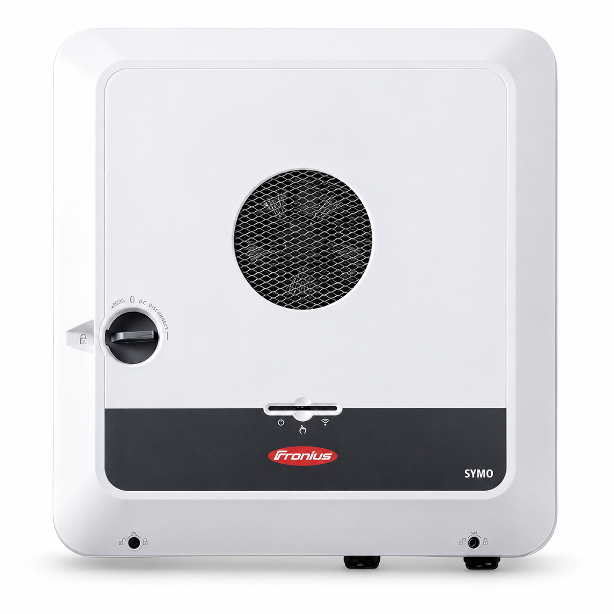 Fronius Symo GEN24 Plus – Produktansicht auf weißem Hintergrund