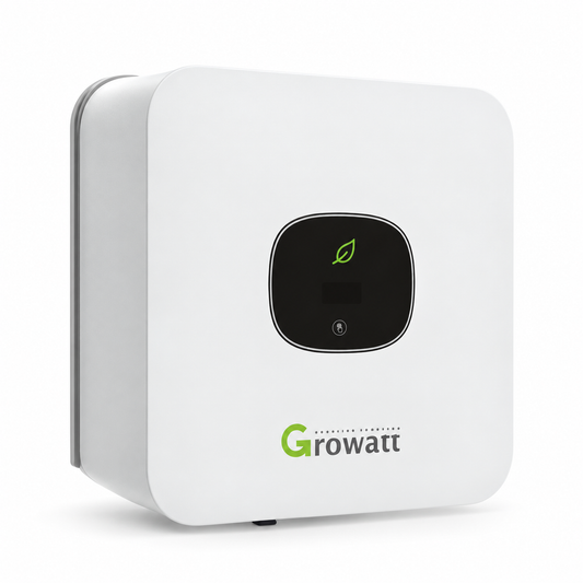 Growatt MIC 600TL-X – Produktansicht auf weißem Hintergrund