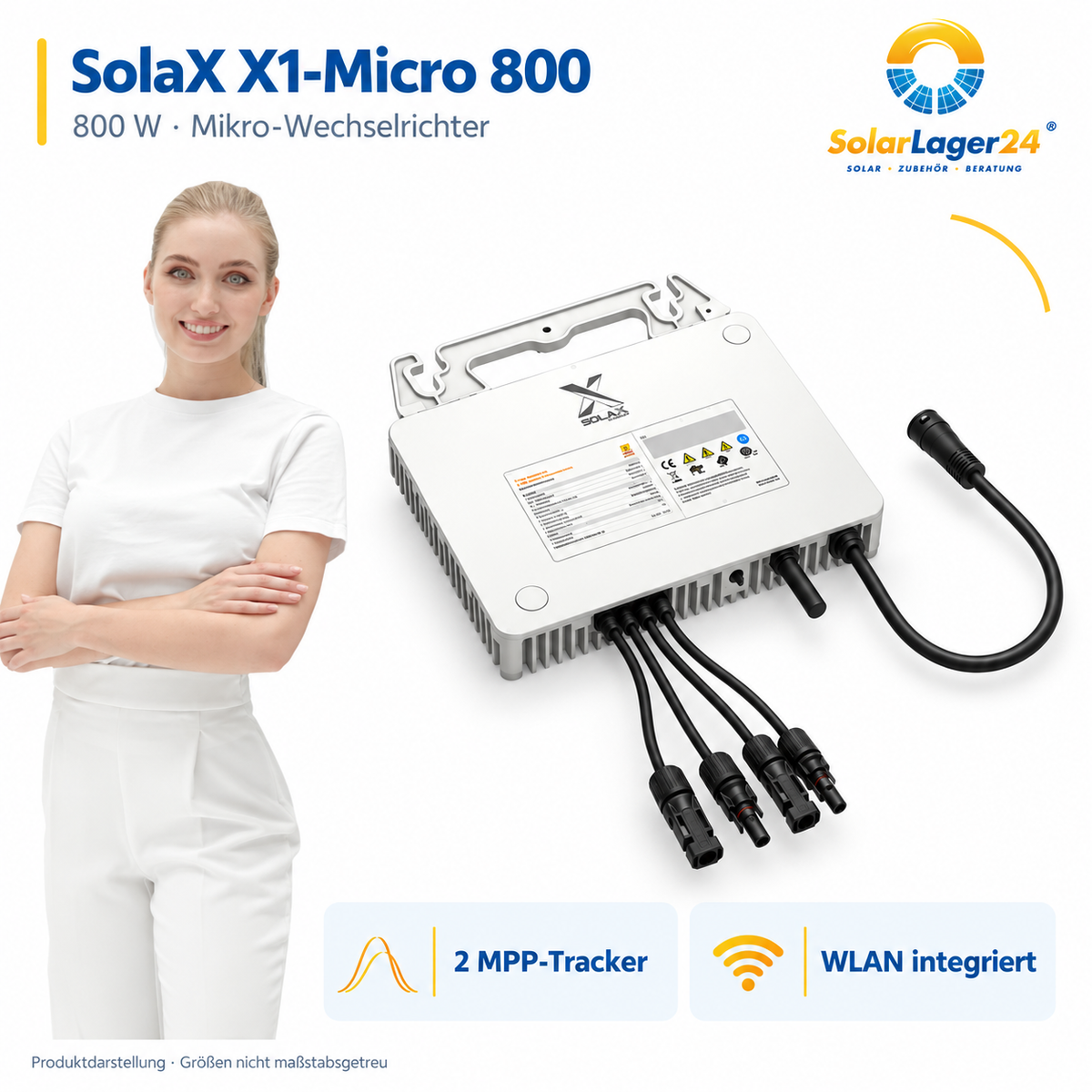 SolaX X1-Micro 800 – Produktübersicht mit wichtigsten Eigenschaften und SolarLager24 Model