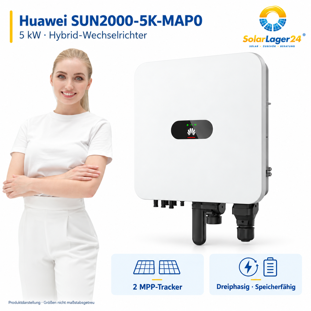 Huawei SUN2000-5K-MAP0 – Produktübersicht mit wichtigsten Eigenschaften und SolarLager24 Model