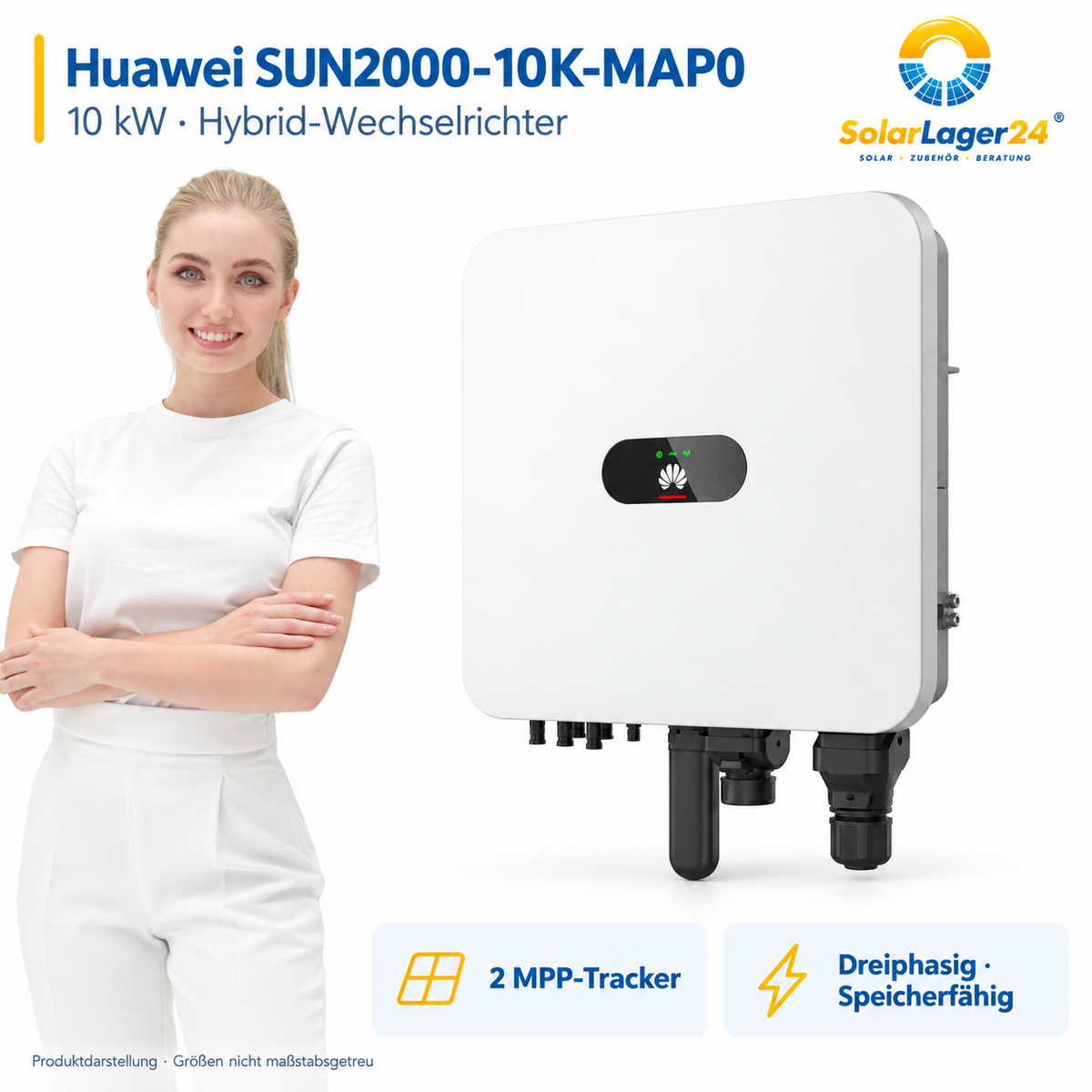 Huawei SUN2000-10K-MAP0 – Produktübersicht mit wichtigsten Eigenschaften und SolarLager24 Model
