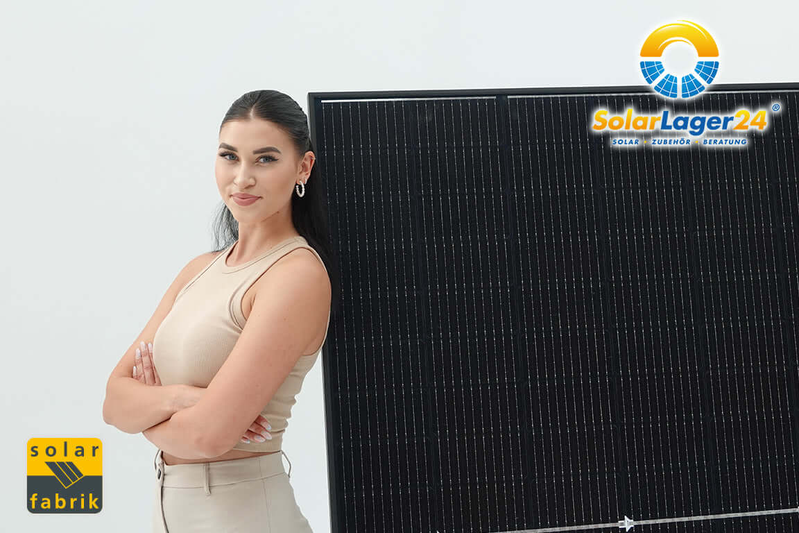 SolarFabrik 315W Mono S5 Halfcut Installer Series, Doppelglas Solarmodul, bifazial