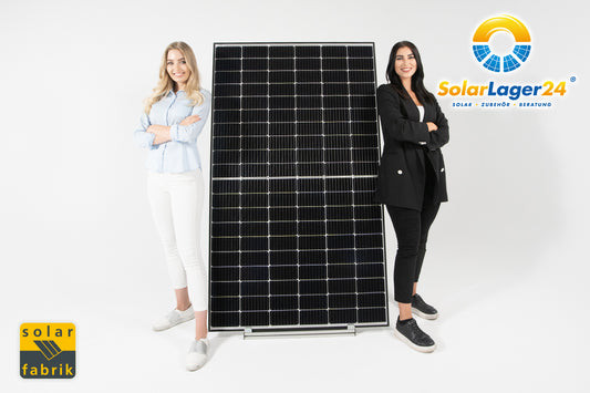 SolarFabrik 440W Doppelglas Solarmodul Mono S4 Trend Powerline, bifazial, ab 89€