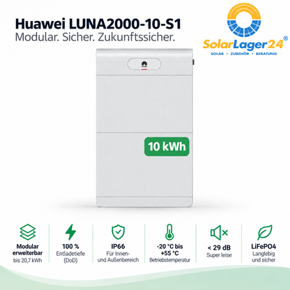 Huawei LUNA2000-10-S1 Batteriespeicher 10 kWh | LiFePO4