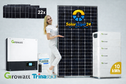 PV-Komplettpaket mit Notstrom 10120Wp mit 10 Kwh ARK Batterie Speicher