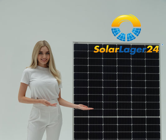 DAS Solar 450W Solarmodul, bifazial, Doppelglas