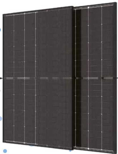 SOLARANLAGE 6KWp mit 6020W Black Doppelglas bifazial ## Growatt / Trina Solar ##