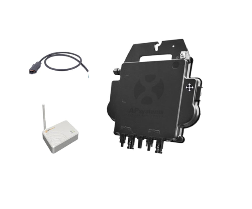APSystems Komplettset Microwechselrichter, ECU-B Logger und AC-Kabel