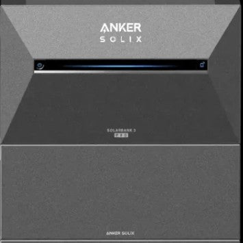 Anker Solix Solarbank 3 Pro portable power station with 3600W input and sleek design.