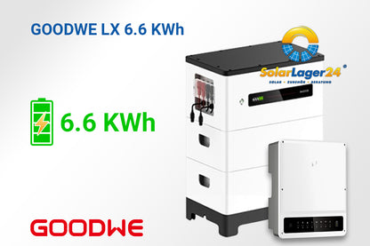 GOODWE Speicher 6,6 KW und Hybrid Wechselrichter GW5KN-ET ## Komplettpaket ##