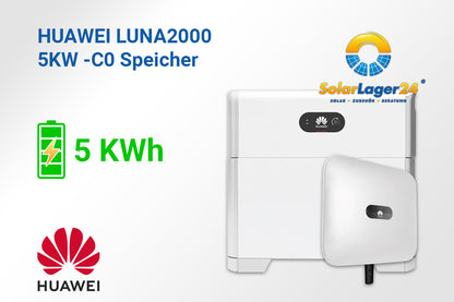 HUAWEI LUNA2000 5KW -C0 Speicher ## 5 kWh HV- Solarspeicher + 4 KWp Wechselrichter