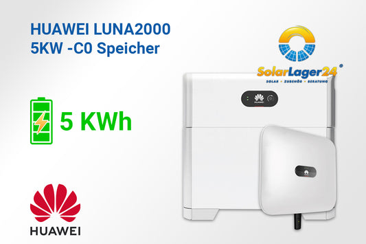 HUAWEI LUNA2000 5KW -C0 Speicher ## 5 kWh HV- Solarspeicher + 5 KWp Wechselrichter