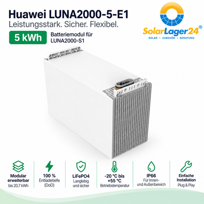 Huawei LUNA2000-5-E1 | 5 kWh Batteriemodul für LUNA2000-S1