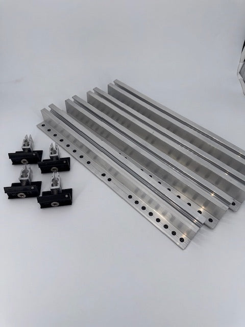Trapezblechdach Montageset für 1 Solarmodul Balkonkraftwerk