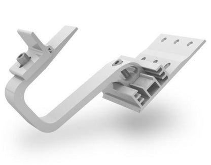 K2 Schrägdach Montageset für 2 - 24 Module (schwarz)