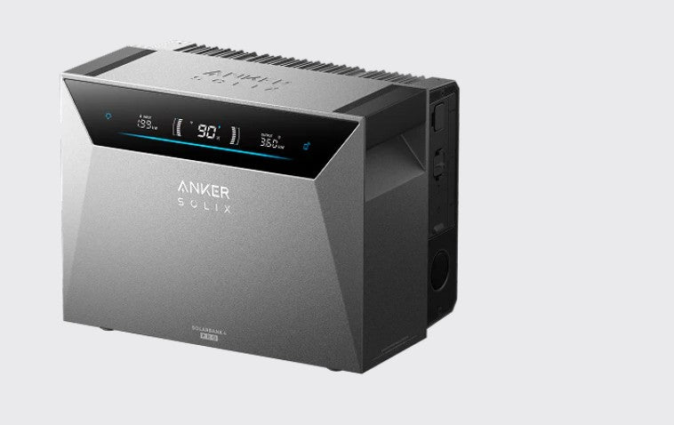Anker SOLIX Solarbank 4 Pro, Balkonkraftwerk-Speicher, 4 MPPTs, 5000W Solareingang