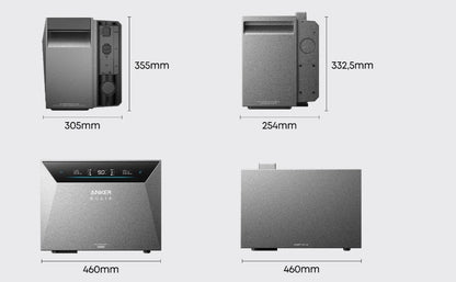 Anker SOLIX Solarbank 4 Pro, Balkonkraftwerk-Speicher, 4 MPPTs, 5000W Solareingang