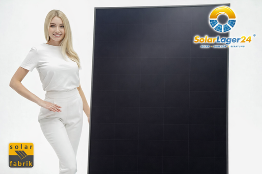 SolarFabrik Mono S4 Halfcut BC Full Black 475W Solarmodul