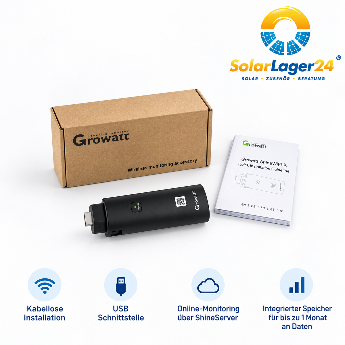 Growatt ShineWiFi-X WLAN-Stick | WiFi Datenlogger PV