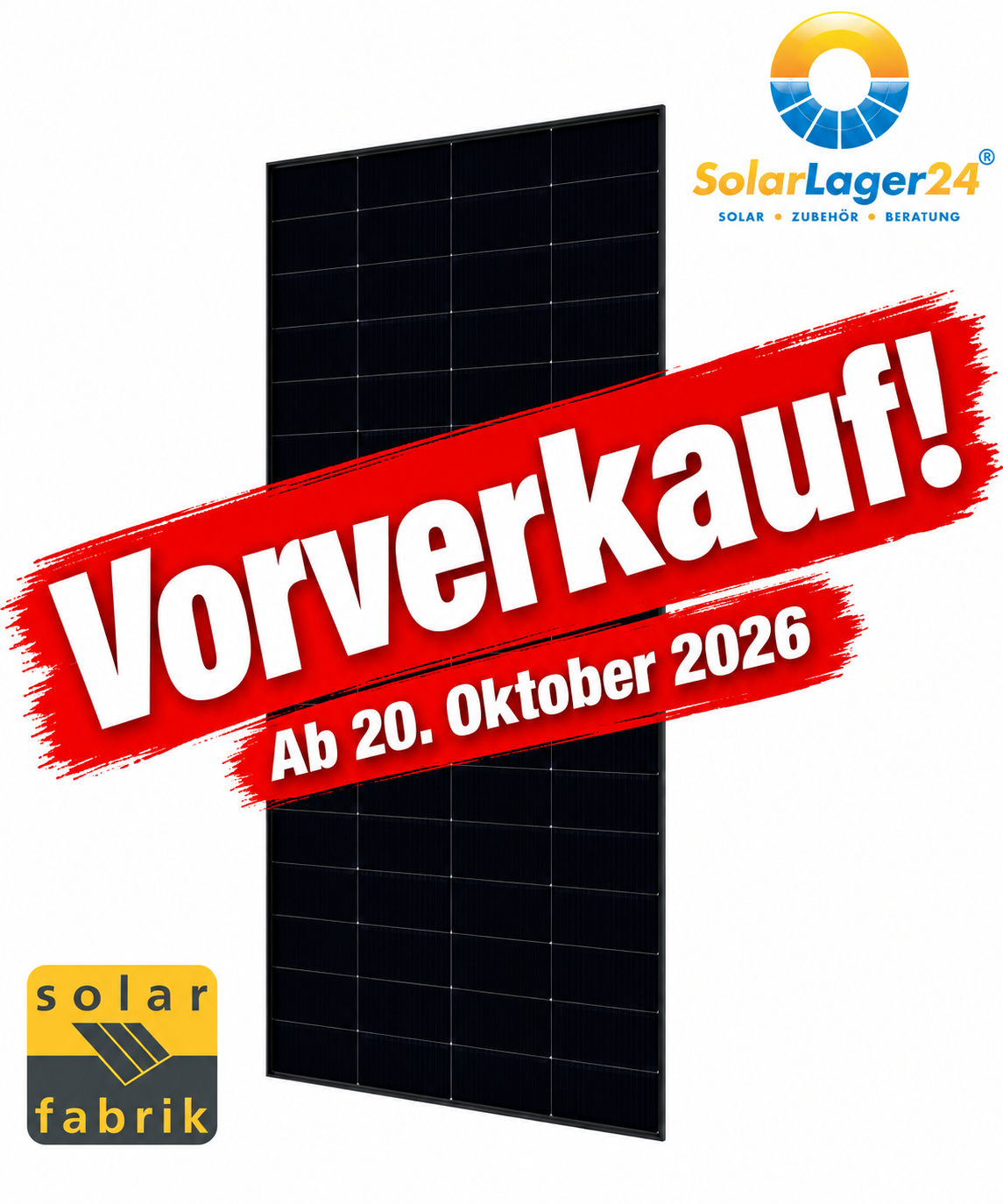 Solar Fabrik 285W Solarmodul Mono S5 Back Contact | Balkonkraftwerk