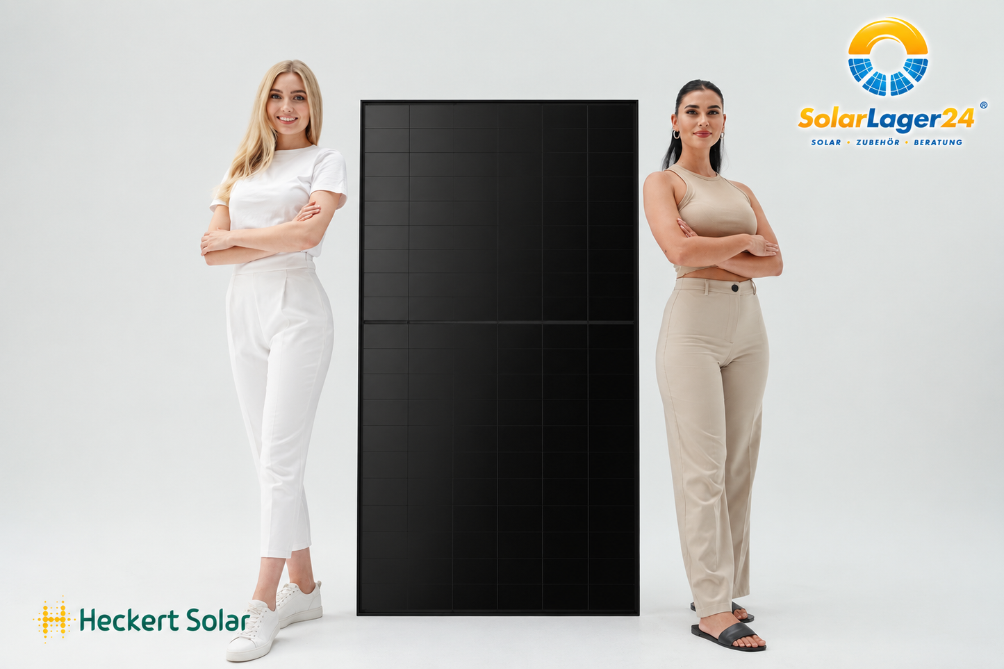 Heckert Solar 480W ZEUS 3.0 Back Contact FullBlack Solarmodul