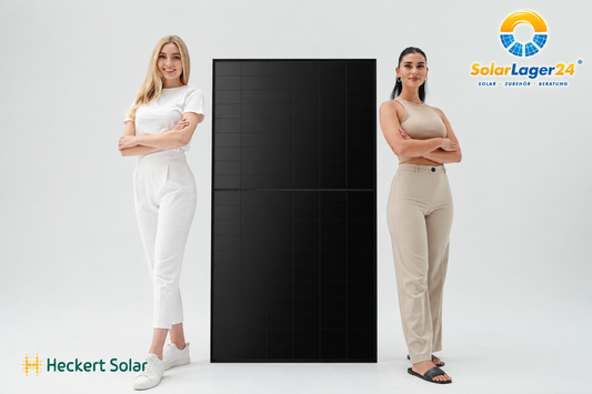 Heckert Solar 480W ZEUS 3.0 Back Contact FullBlack Solarmodul