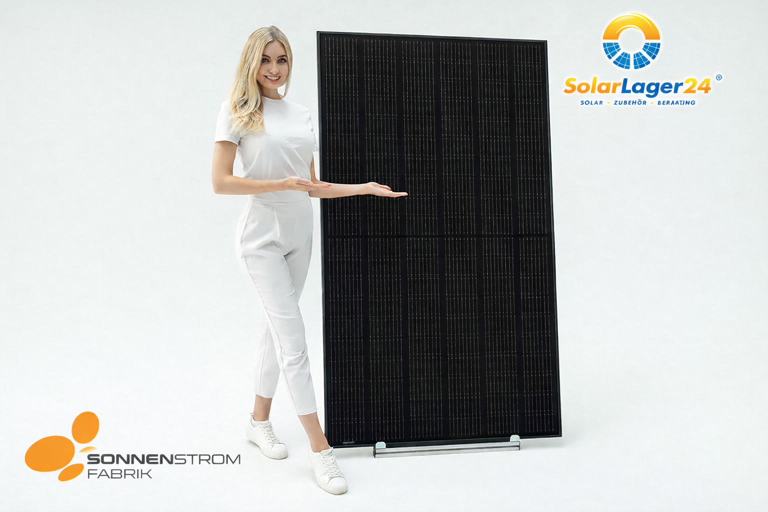 Sonnenstromfabrik 395W FullBlack Solarmodul "Sapphire M108"