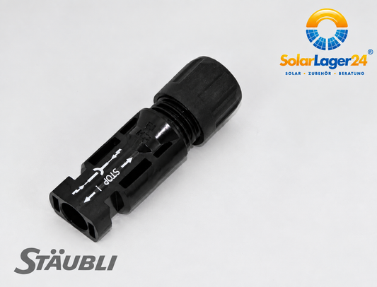 Stäubli Male cable coupler, Multi Contact MC4
