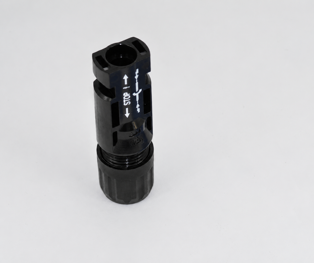 100x Stäubli Cable Coupler, Male ## Multi Contact MC4 ##