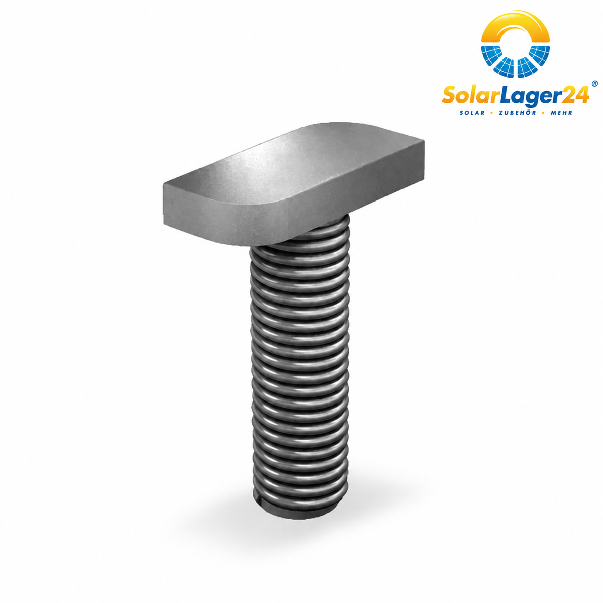 K2 Hammerkopfschraube 20/12 M8 × 20 | SolarLager24